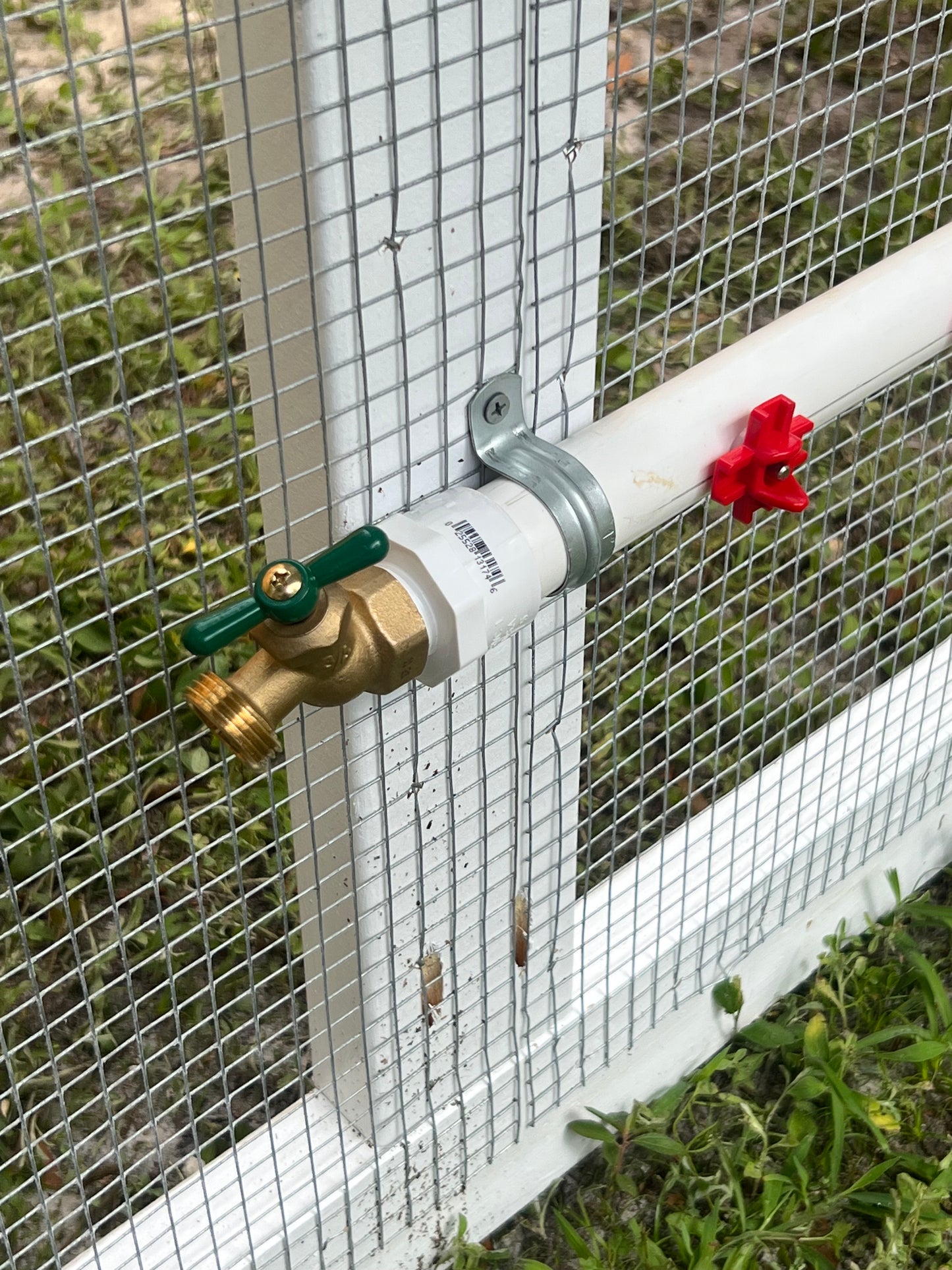 Chicken Coop Rain Watering System