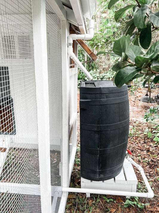 Chicken Coop Rain Watering System